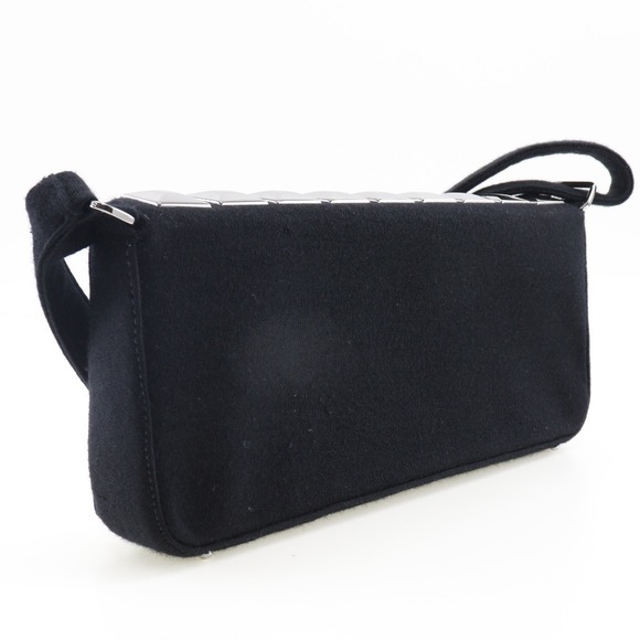 Chanel Black Cube Shoulder Chocolate Shoulder Bag Ice Bag Bar - Picture 3 of 10